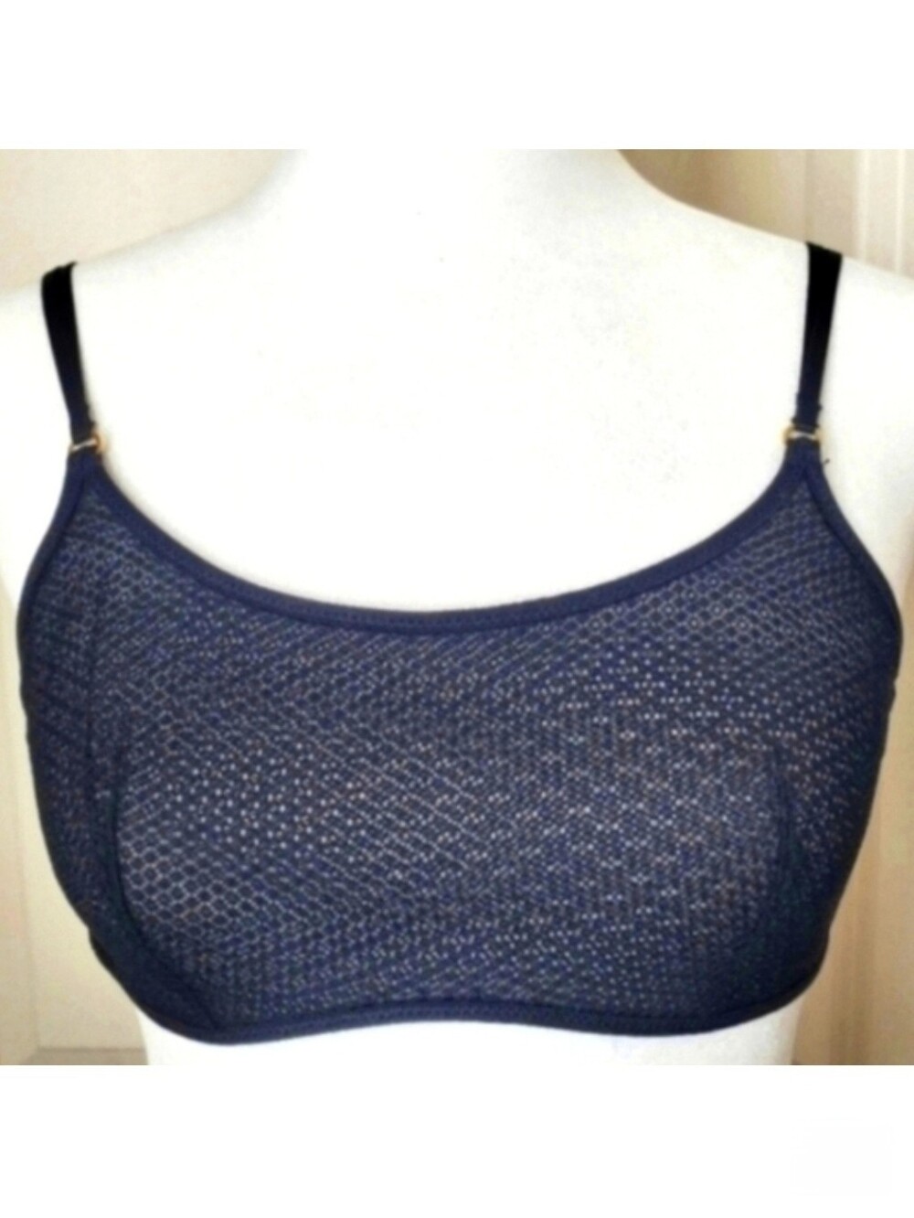 NWT Mesh Bralette Black